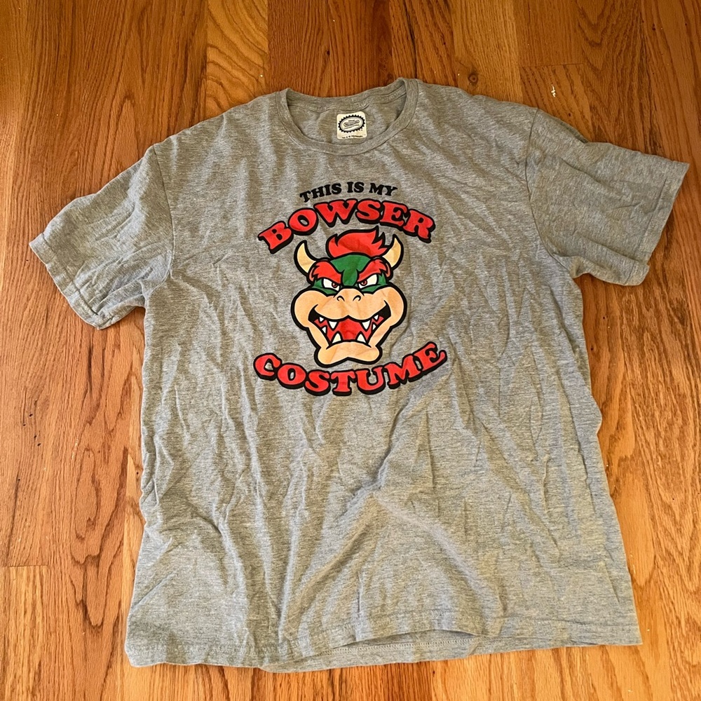 Nintendo Bowser Gray T-Shirt